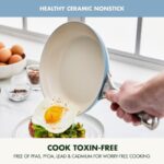 Batería de Cocina Juego de Ollas y Sartenes GreenPan Padova Pro CC007844-001 10 Piezas Cerámica Antiadherente Inducción