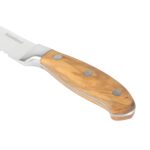 Bloomhouse - Dos veces ganador de las Cosas Favoritas de Oprah - Juego de 7 cuchillos de cocina de madera de olivo itali