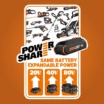 Vaporizador de mano inalámbrico WORX WX770L 20V precalentamiento 220°F en 8 segundos con accesorios batería y cargador i