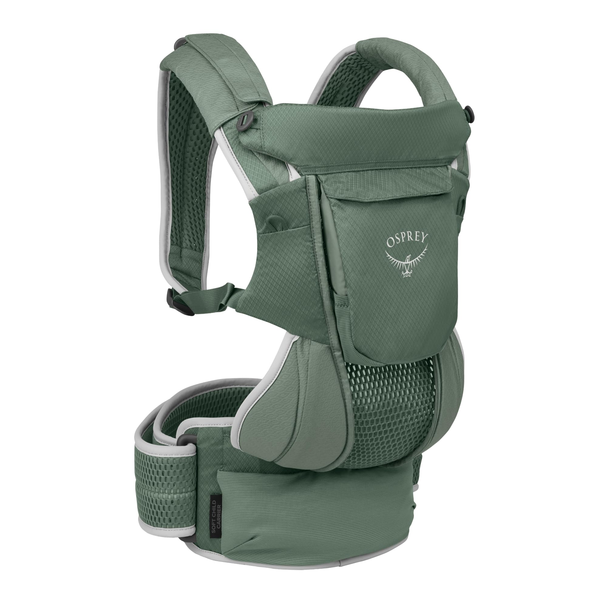Osprey Poco Soft - Portabebés convertible suave para recién nacidos - Cabestrillo ergonómico para niños pequeños
