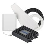 SureCall Fusion4Home - Amplificador de señal para teléfono celular de hasta 5000 pies cuadrados, incluye cable RG-11 mej
