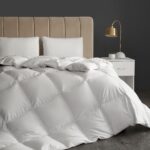Edredón de plumas de ganso blanco Hotel Grand Blue Ridge Home Fashions 026006VC tamaño King calidez media para todas las