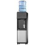 Despachador de agua caliente y fría Euhomy WC-X-1 dispensador de carga superior para garrafón de 3 o 5 galones con bloqu
