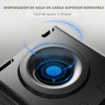 Despachador de agua caliente y fría Euhomy WC-X-1 dispensador de carga superior para garrafón de 3 o 5 galones con bloqu