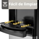 Despachador de agua caliente y fría Euhomy WC-X-1 dispensador de carga superior para garrafón de 3 o 5 galones con bloqu