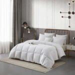 Edredón alternativo al plumón Martha Stewart Blue Ridge Home Fashions MS103142 Tencel Lyocell tamaño matrimonial queen t