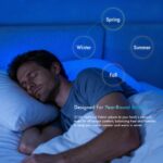 Edredon de plumon Sleep Climate Blue Ridge Home Fashions 009703 regulador de temperatura tecnologia 37.5 tamaño King bla