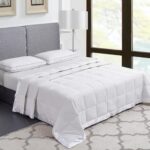 Manta de verano transpirable Blue Ridge Home Fashions SL350911 algodón 100% relleno Tencel Lyocell diseño rayas damasco