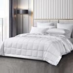 Manta de verano transpirable Blue Ridge Home Fashions SL350911 algodón 100% relleno Tencel Lyocell diseño rayas damasco