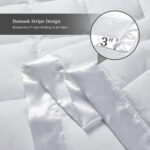Manta de verano transpirable Blue Ridge Home Fashions SL350911 algodón 100% relleno Tencel Lyocell diseño rayas damasco