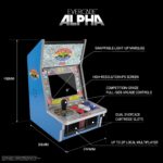 Arcade Bartop Street Fighter Blaze Evercade 5060990240645 pantalla IPS 8 pulgadas controles grado competencia 6 juegos i