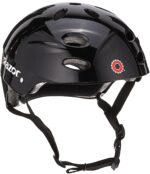 Scooter eléctrico con asiento Razor E200S y casco V17 motor 200W velocidad 19 kmh llantas 8 pulgadas negro brillante