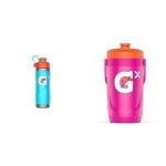 Kit Termo Botella Gatorade Acero Inoxidable 32 Onzas y Jarra Deportiva Antiderrames 64 Onzas