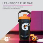 Kit Termo Botella Gatorade Acero Inoxidable 32 Onzas y Jarra Deportiva Antiderrames 64 Onzas