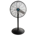 Ventiladores Industriales Tornado Pedestal 24 pulgadas 7600 CFM y Tambor 8540 CFM Metal 3 Velocidades