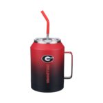 Jarra de agua The Memory Company 1000AZ NCAA 50 oz con asa y popote