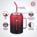 Jarra de agua The Memory Company 1000AZ NCAA 50 oz con asa y popote