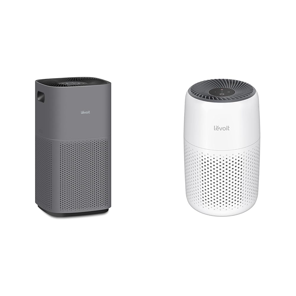 Version 1.0.0 Purificador de aire Levoit para hogar y dormitorio cobertura hasta 295 m2 circulacion 360 grados Wi-Fi inteligente monit