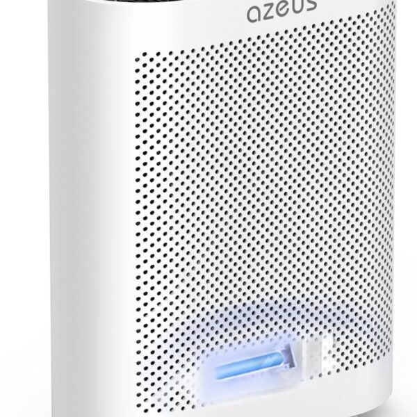 Purificador de aire AZEUS GL-FS32 para habitaciones grandes pizarra blanca