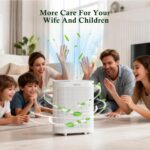 Purificador de aire AZEUS GL-FS32 para habitaciones grandes pizarra blanca