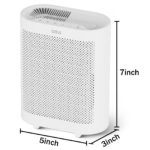 Purificador de aire AZEUS GL-FS32 para habitaciones grandes pizarra blanca