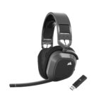 Auriculares inalámbricos para juegos Corsair HS80 MAX CA-9011295-WW multiplataforma Bluetooth Dolby Atmos micrófono stre