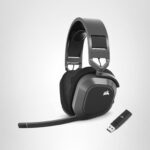 Auriculares inalámbricos para juegos Corsair HS80 MAX CA-9011295-WW multiplataforma Bluetooth Dolby Atmos micrófono stre