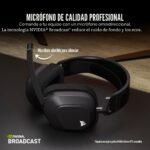 Auriculares inalámbricos para juegos Corsair HS80 MAX CA-9011295-WW multiplataforma Bluetooth Dolby Atmos micrófono stre