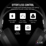 Auriculares inalámbricos para juegos Corsair HS80 MAX CA-9011295-WW multiplataforma Bluetooth Dolby Atmos micrófono stre