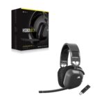 Auriculares inalámbricos para juegos Corsair HS80 MAX CA-9011295-WW multiplataforma Bluetooth Dolby Atmos micrófono stre