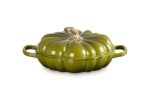 Cacerola Cocotte de Calabaza Le Creuset Signature 21338028411391 Hierro Fundido Esmaltado 2.6 Litros Oliva
