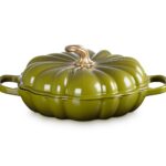 Cacerola Cocotte de Calabaza Le Creuset Signature 21338028411391 Hierro Fundido Esmaltado 2.6 Litros Oliva