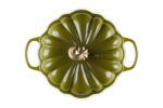 Cacerola Cocotte de Calabaza Le Creuset Signature 21338028411391 Hierro Fundido Esmaltado 2.6 Litros Oliva