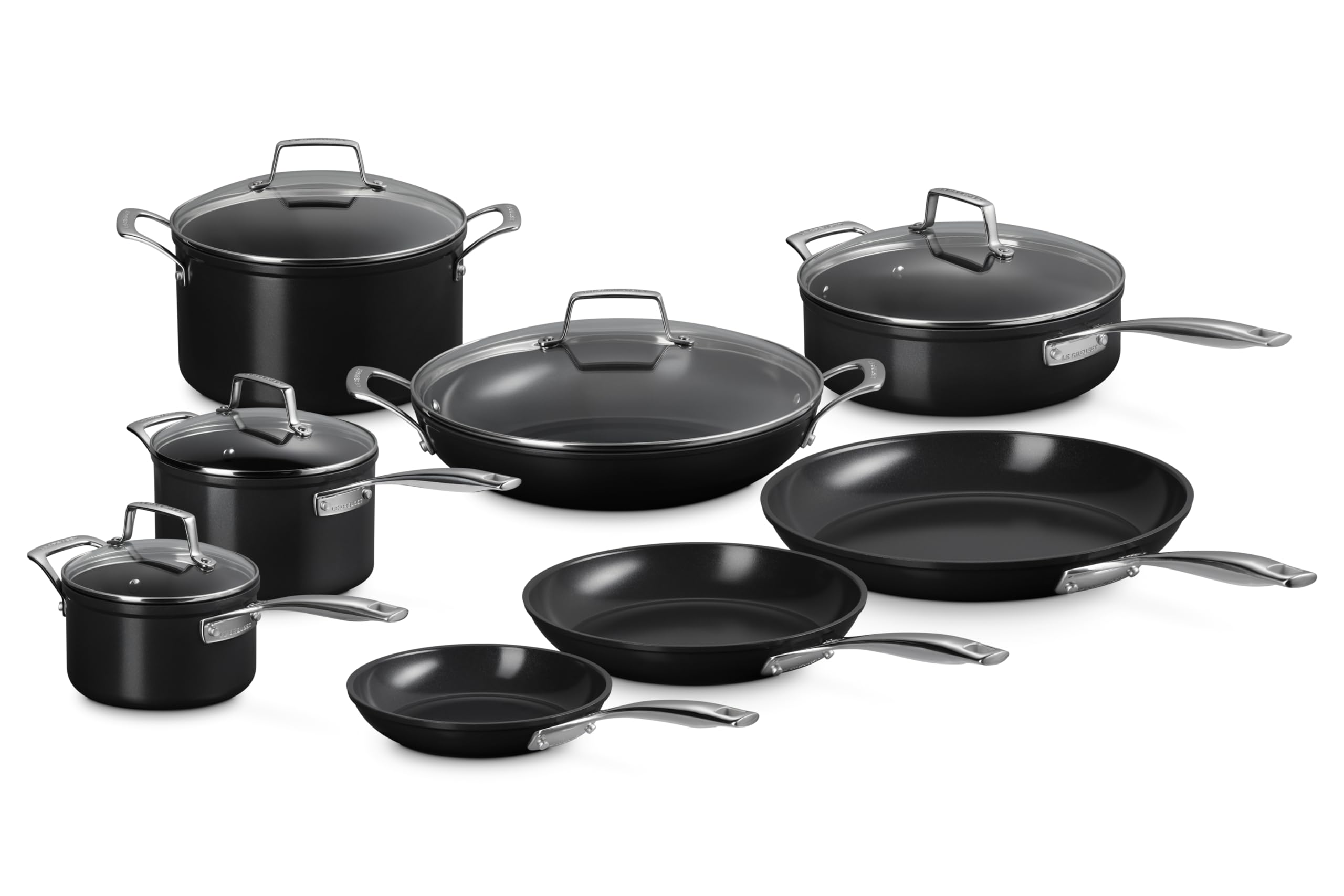 Version 1.0.0 Batería de cocina Le Creuset ST47006000001001 juego de ollas y sartenes de cerámica antiadherente 13 piezas