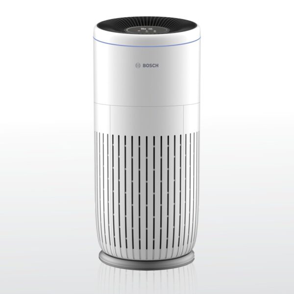 Purificador de aire Bosch Home Comfort 7733701950 Air 6000 filtro 4 en 1 cobertura hasta 255 m2 blanco para polen humo p
