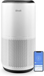 Purificador de Aire y Humidificador Inteligente LEVOIT Core 400S Dual 200S 1980 Ft2 Tanque 3 L Sensor Láser Modo Automát