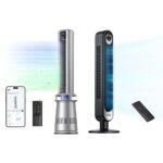 Ventilador Torre Purificador Aire 2 en 1 Dreo Cruiser Pro T1 45 Pulgadas Oscilante Sin Aspas