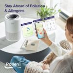 Paquete Purificador de Aire y Humidificador LEVOIT hasta 183 ft² y 753 ft² Niebla Cálida Fría Control Remoto