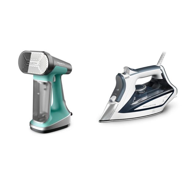Vaporizador y Plancha 2 en 1 Rowenta Marvel Suela XL Acero Inoxidable 1875W Vapor Vertical y Horizontal