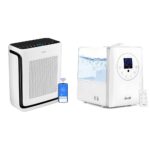 Paquete Purificador de Aire y Humidificador LEVOIT Vital 200S-P ultrasónico híbrido para habitaciones grandes