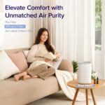 Purificador de aire LEVOIT Vital 200S-P LV-H128 paquete filtro HEPA lavable fragancia 1800 ft² 161 ft²