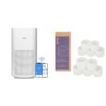 Purificador de Aire LEVOIT Core 600S-P con Filtros Humidificador de Repuesto VortexAir 3.0 410 CFM CADR habitaciones has