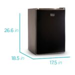 Paquete Mini Refrigerador Black+Decker 2.5 Pies Cúbicos con Congelador y Ventilador de Torre Dreo Oscilante Sin Aspas co