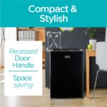 Paquete Mini Refrigerador Black+Decker 2.5 Pies Cúbicos con Congelador y Ventilador de Torre Dreo Oscilante Sin Aspas co