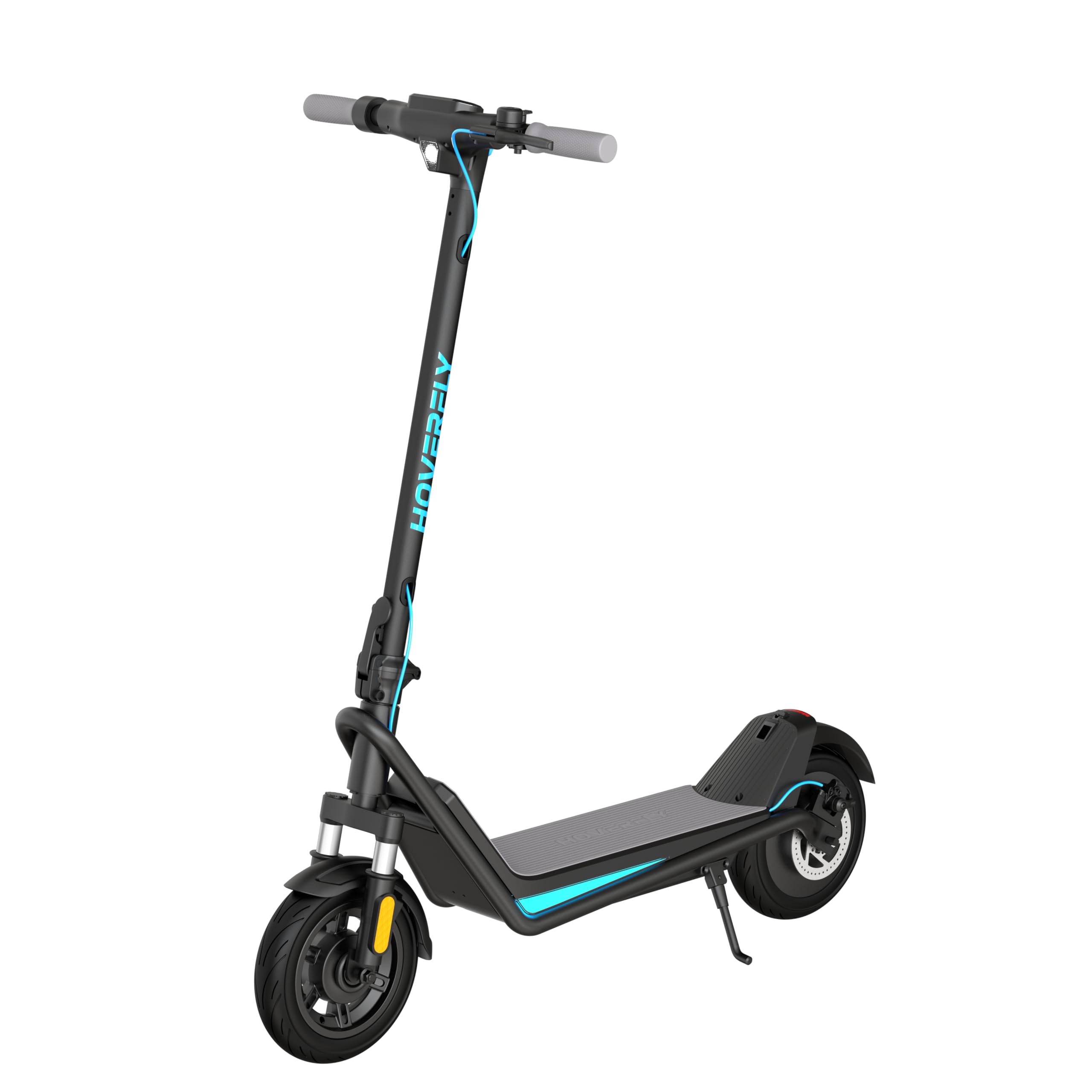 Version 1.0.0 HOVERFLY X1/X3/X5 Electric Scooter for Adults, Anti Flat 8.5"/10'' Solid Tire, Max 10/18/25 Miles Range and 15.5/20Mph S
