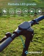 HOVERFLY X1/X3/X5 Electric Scooter for Adults, Anti Flat 8.5"/10'' Solid Tire, Max 10/18/25 Miles Range and 15.5/20Mph S