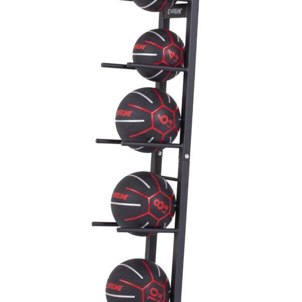 Lifeline Juego de pelotas medicinales de fitness, entrenamiento de fuerza y estabilidad corporal total, antideslizante,