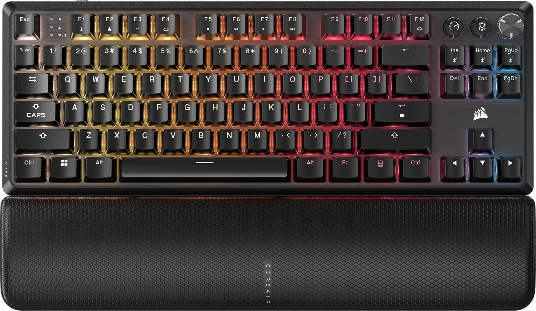 Version 1.0.0 Teclado mecanico inalambrico Corsair K70 CORE TKL CH-914901E-NA RGB MLX Red v2 SOCD ABS tenkeyless gaming
