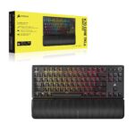 Teclado mecanico inalambrico Corsair K70 CORE TKL CH-914901E-NA RGB MLX Red v2 SOCD ABS tenkeyless gaming