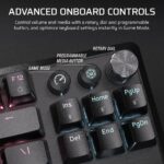 Teclado mecanico inalambrico Corsair K70 CORE TKL CH-914901E-NA RGB MLX Red v2 SOCD ABS tenkeyless gaming